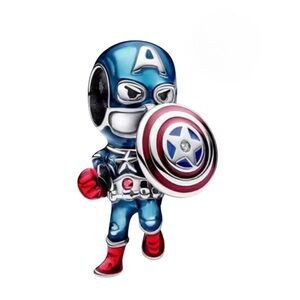 New Captain America Charm